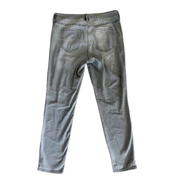 Athleta Sculptek Skinny Light Gray Stretchy Athleisure Jeans, Women's Size 8 - Picture 2 of 11